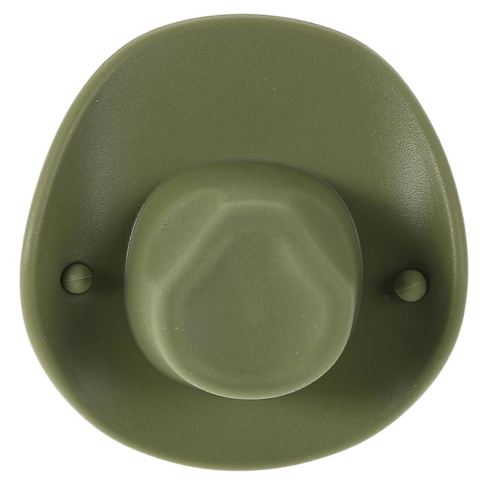 Dark Green Silicone for Cowboy Hat