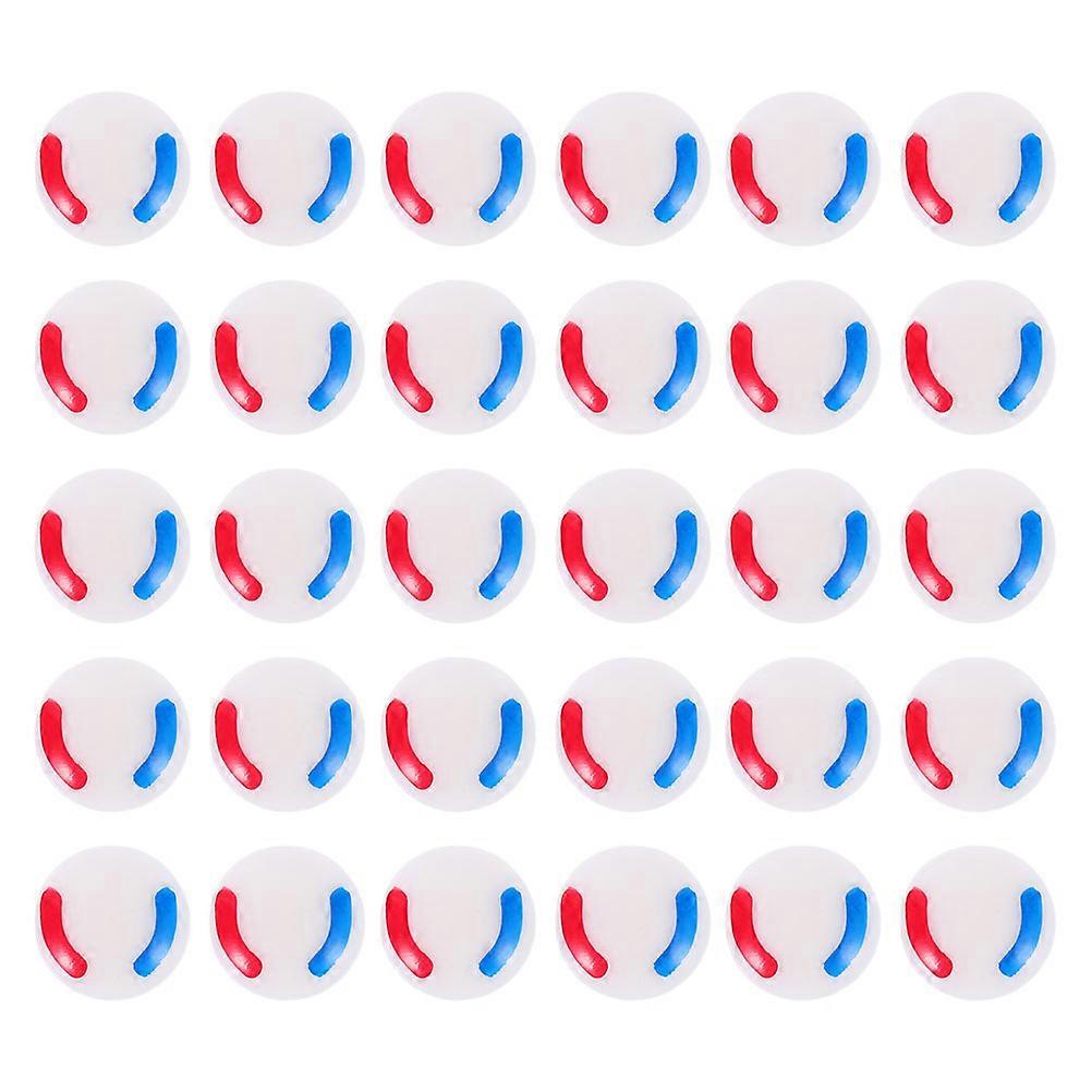 Faucet Hot Cold Indicator 50Pcs Plastic Water Markers for Kitchen Use