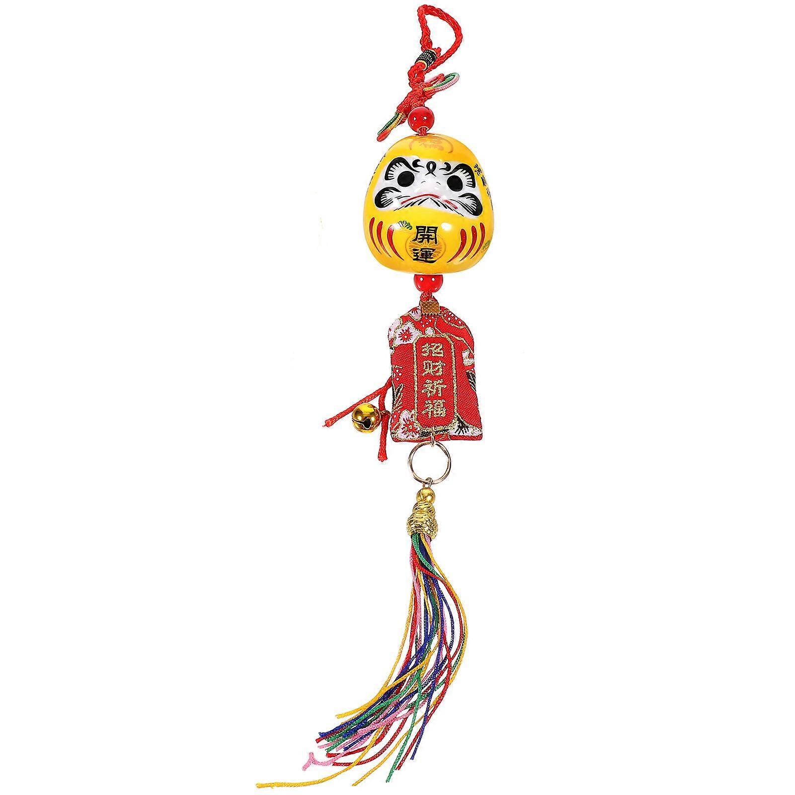 Pendant Hanging Charm for Decoration 2Pcs Ceramic Wind Chime