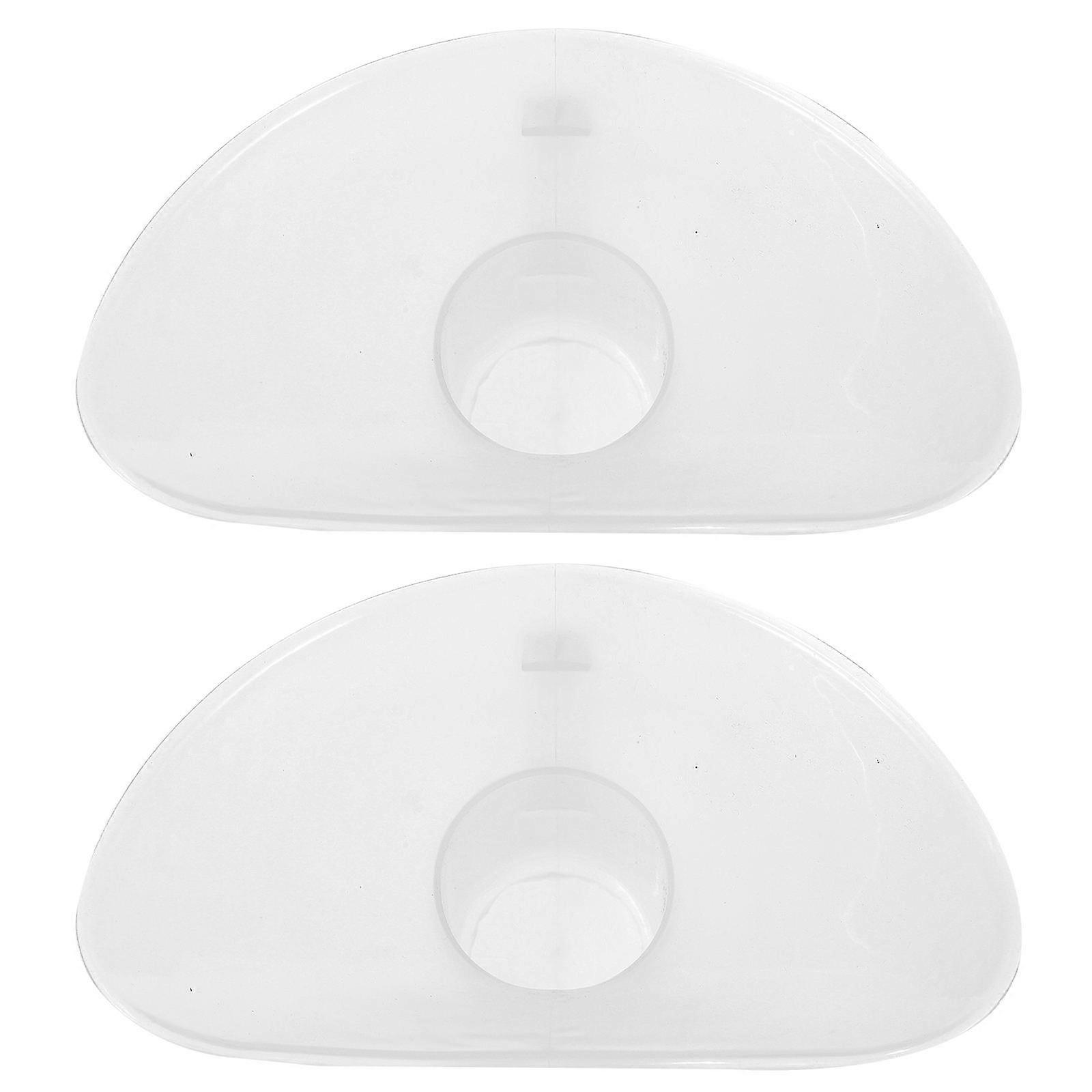 Handheld Eye Wash Cup Eye Cleaning Tool for Daily Use 2Pcs Plastic Cups