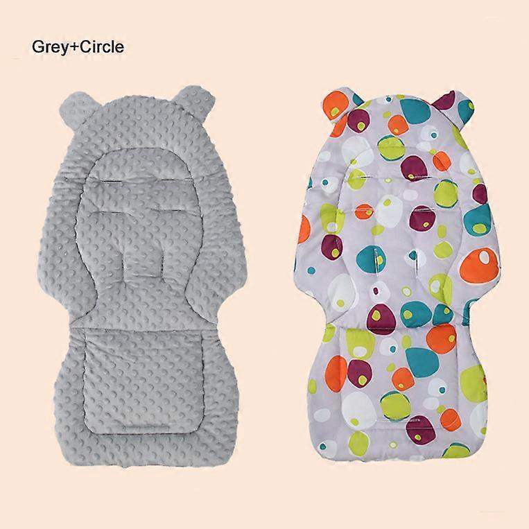 Coussin de si��ge de poussette pour b��b��, Double face, nouveau coussin ��pais et chaud, accessoires universels pour poussette de b��b��, 2025