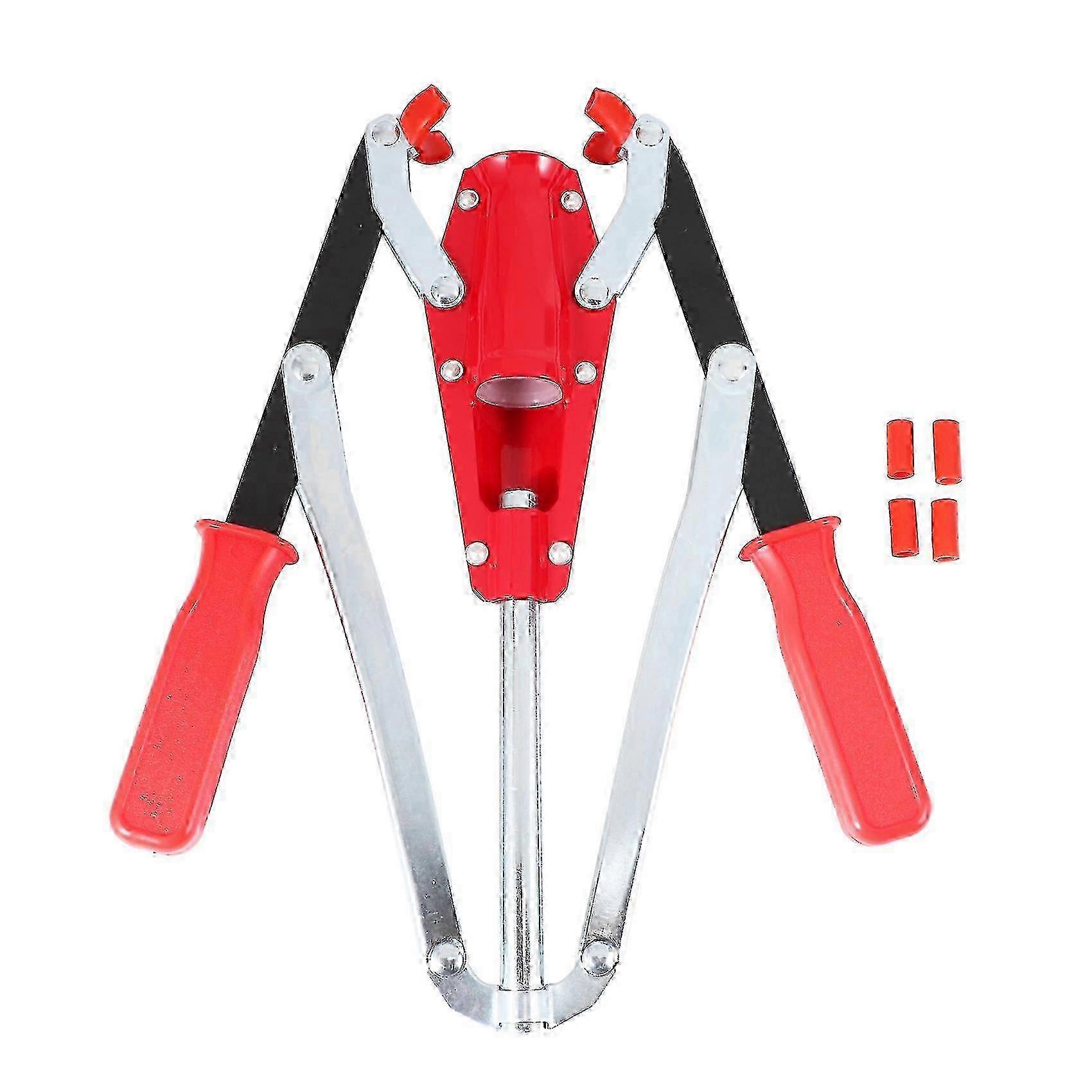 Wine Bottle Corker for Home Brewing, Double Lever Hand Tool with Two Handles