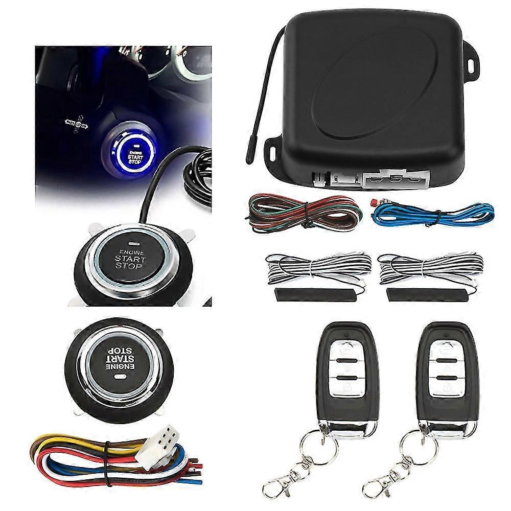 Car Engine Start Alarm System Remote