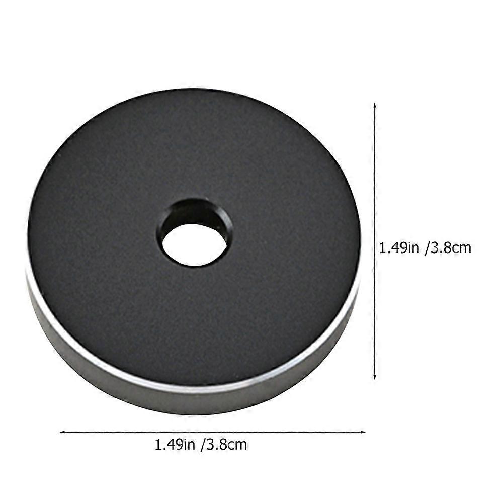Black Aluminium Phonograph Adapter for Record Player 1 Adapter Unit