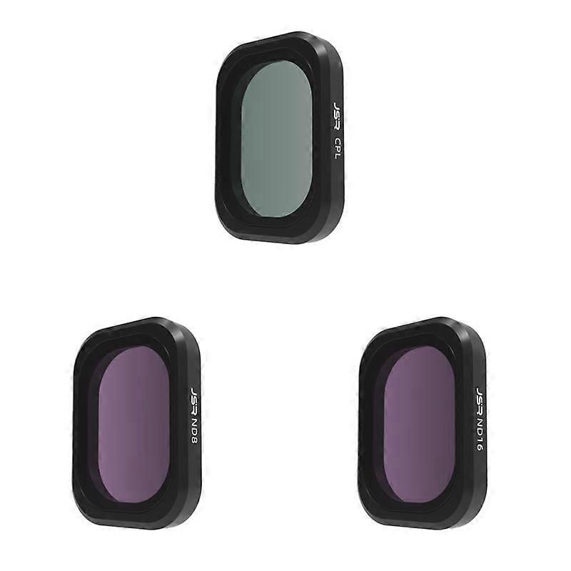 For DJI OSMO Pocket 3 Camera Lens Filter, Filter: CPL/ND8/ND16