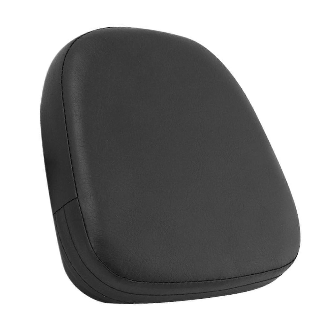 Motorcycle Passenger Backrest Cushion with Removable Rear Pad for Comfortable Riding Support