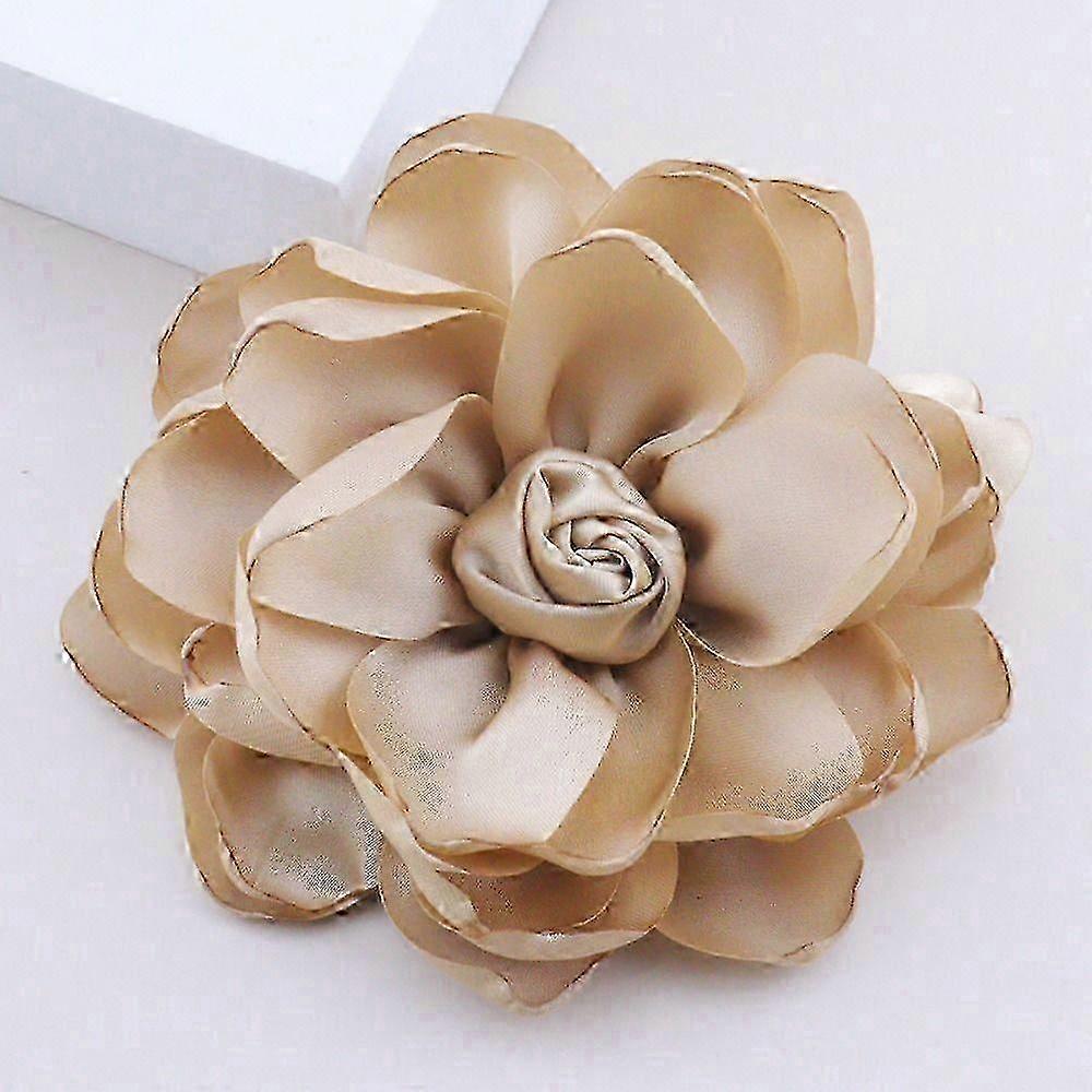 slim fit dress slacks Lotus Brooch main image 0