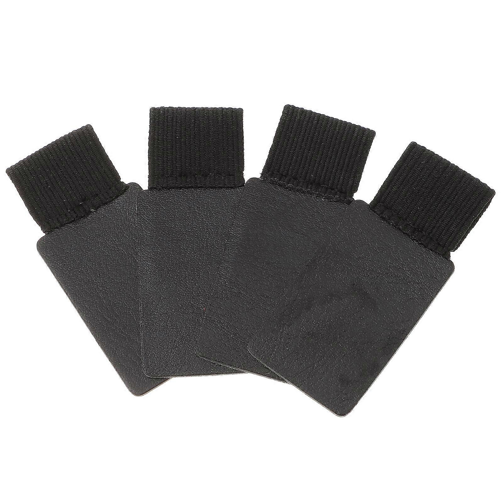 Black Elastic Pen Holder for Notebook Use 12Pcs Office Accessories