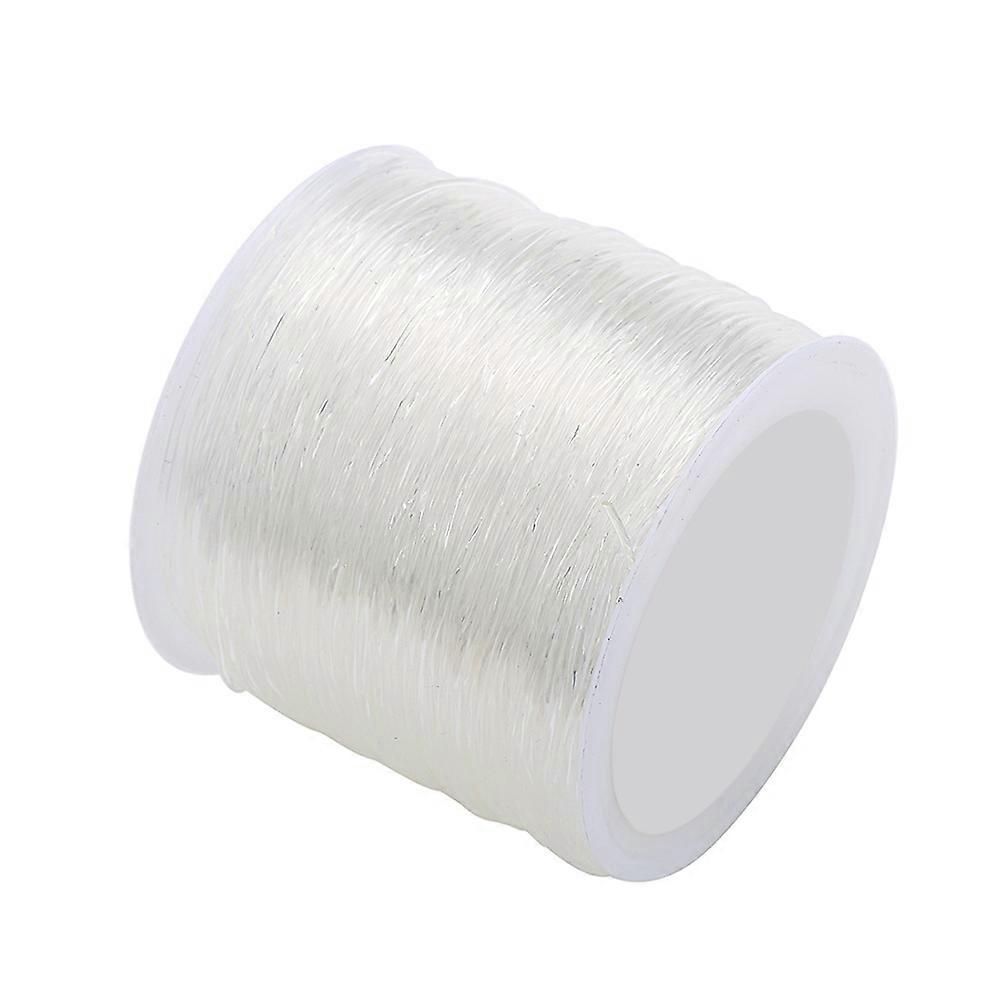 Elastic Cord Crystal String for Sewing 1mm Elastic Stretch Cord Threads 100m Roll