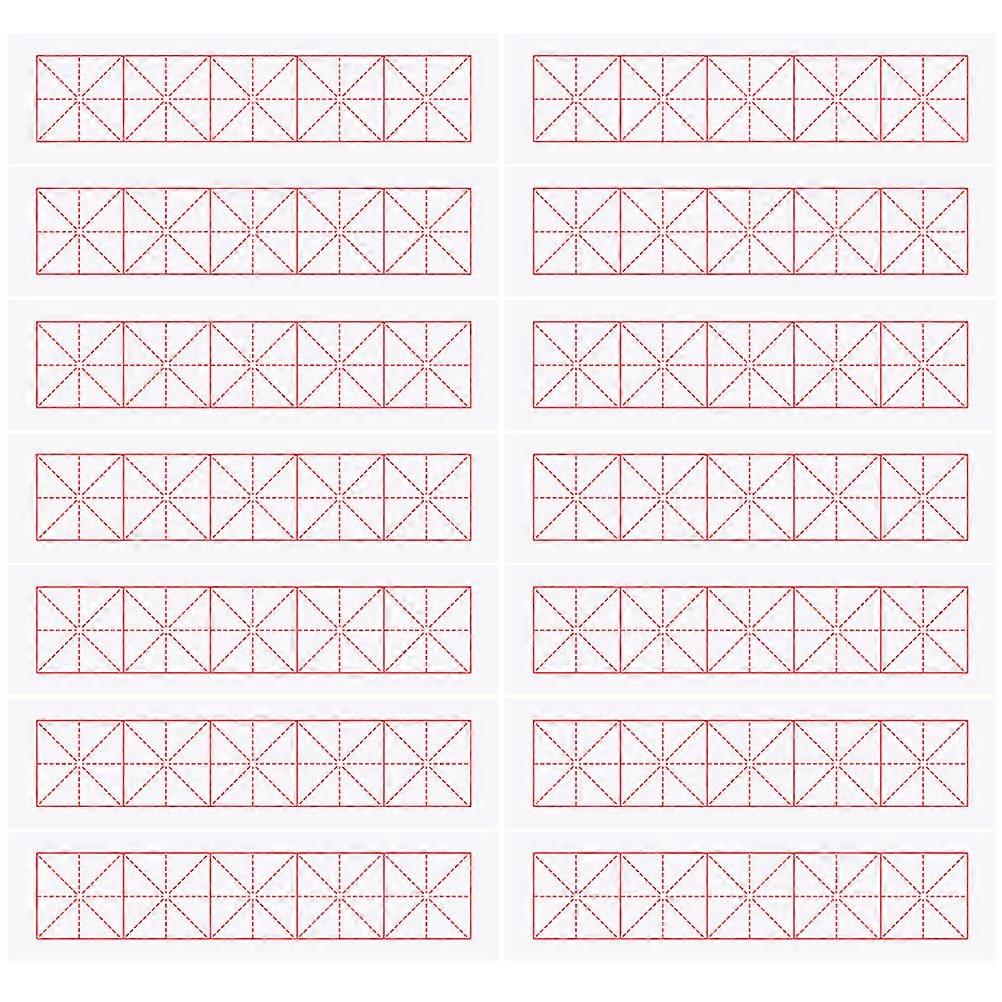 Rice Calligraphy Paper for Writing 100 Sheets White Calligraphy Paper