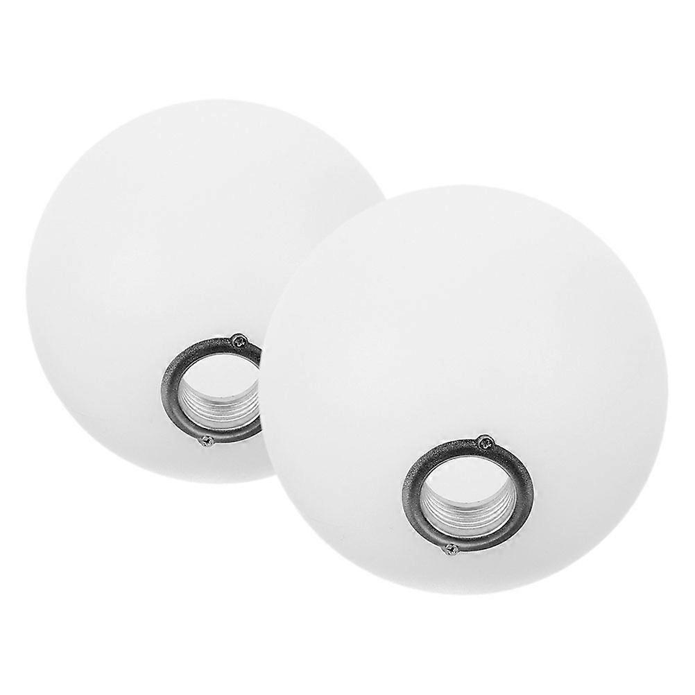 Acrylic Globe Lamp Shade for Soft Light Diffuser 8Pcs Replacement