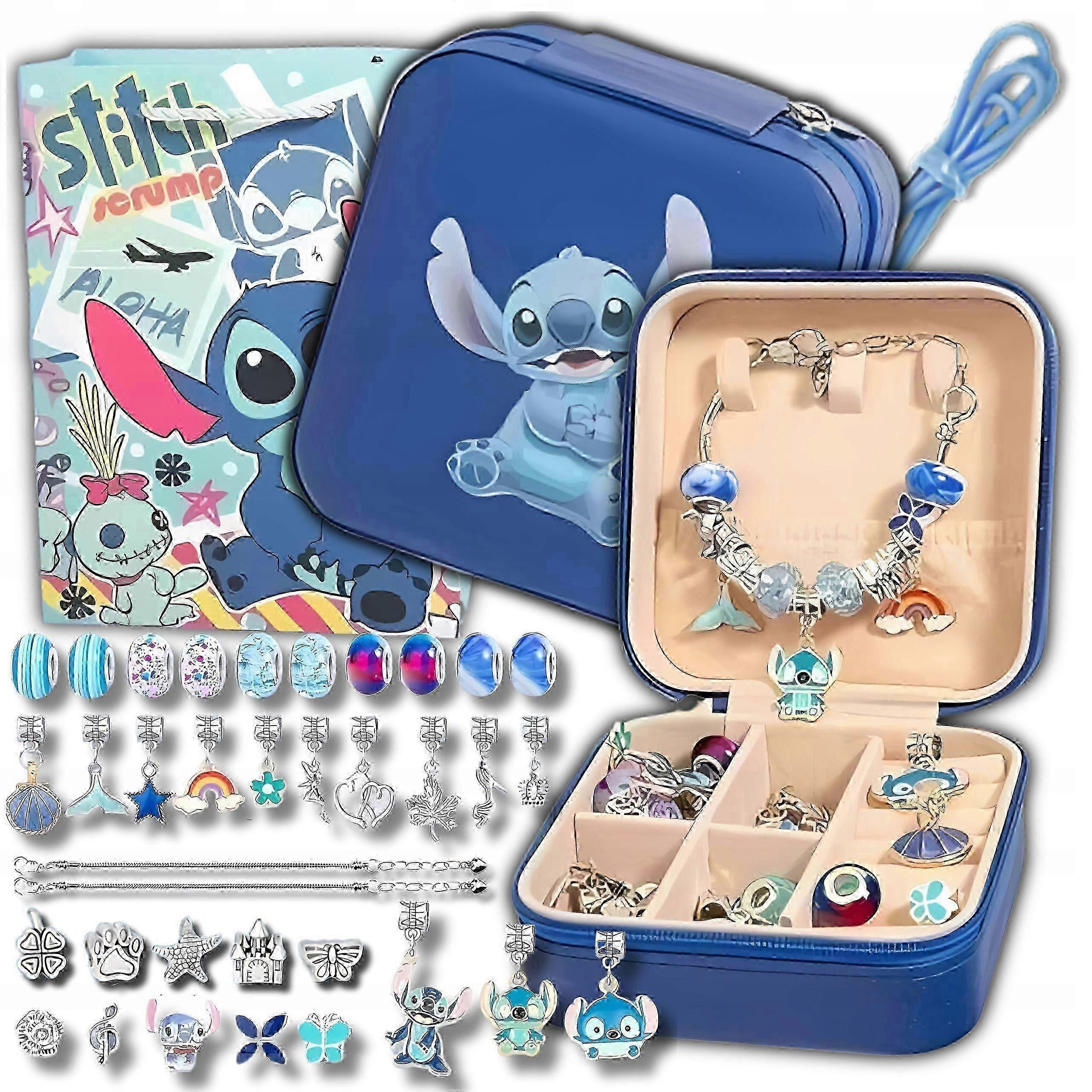 Beads Creative Set for Making Bracelets Charms Bead Lilo Stitch