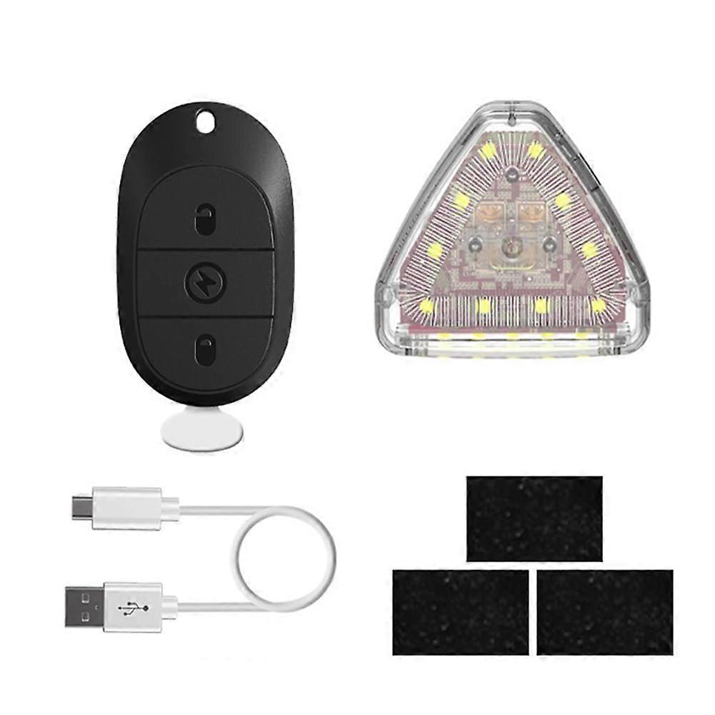 LED Strobe Lights Wireless Remote Waterproof 7 Colors Rechargeable for Drone AntiCollision Night Use