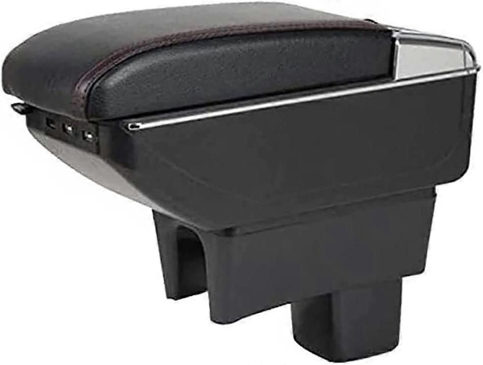 Car Armrest Box with Ergonomic Elbow Support for Suzuki Swift 20112019, Maximize Console Storage