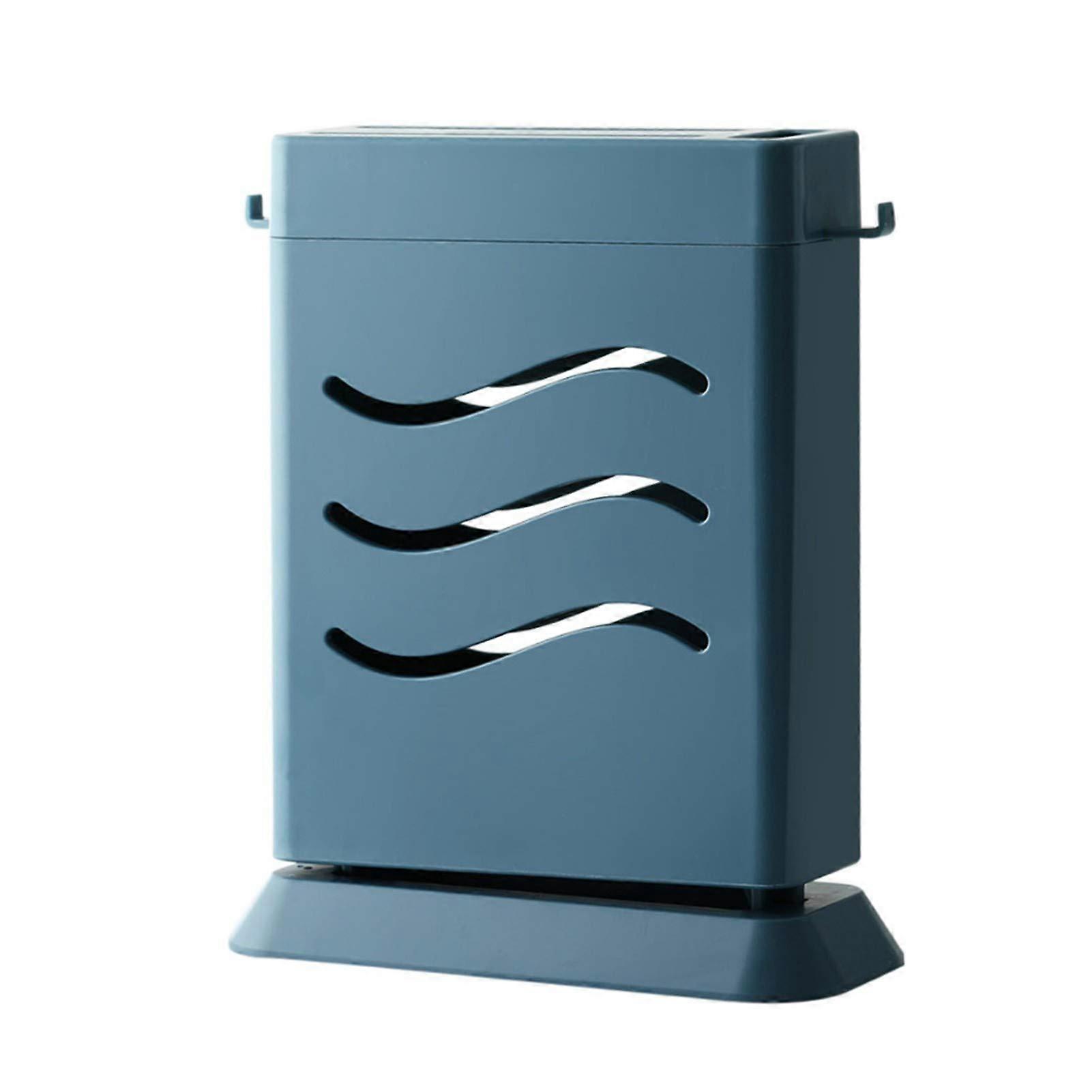 Kitchen Knife Holder with Multi Hooks, Removable Easy Clean, Ventilated Countertop Storage Rack