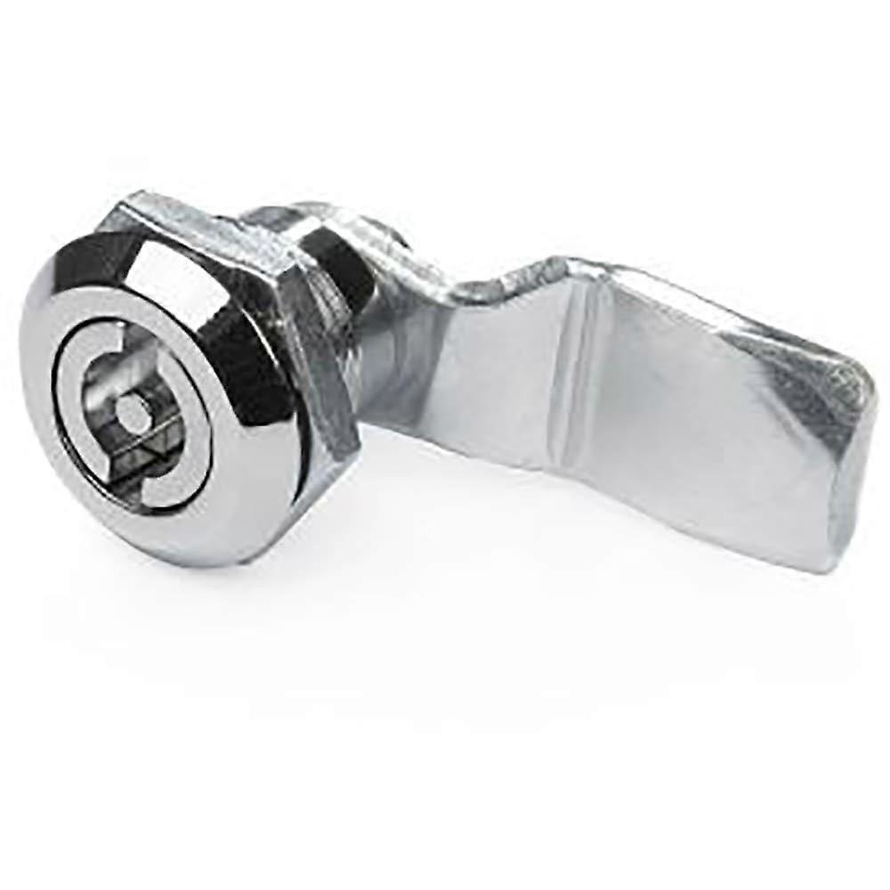 Die Cast Zinc Cabinet Lock 45mm Depth Double Bit 26mm Grip Secure Industrial Replacement