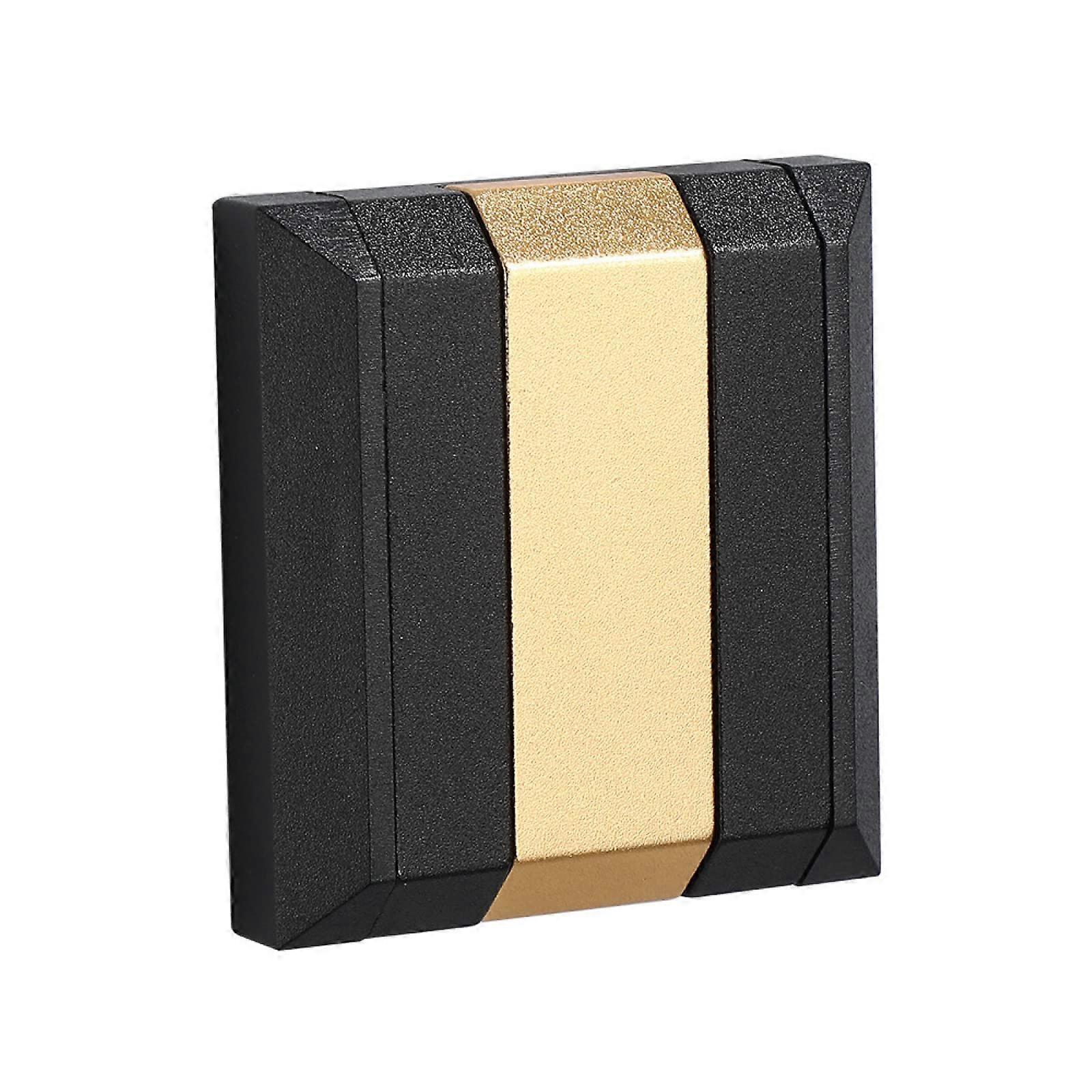 Wall Mount Hook Black Gold Aluminum Alloy Folding Coat Hook for Kitchen Bathroom Storage