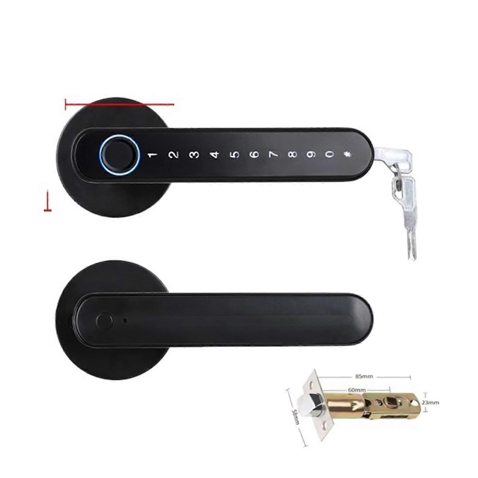 Fingerprint Smart Door Lock with Fast Recognition, Keyless Entry, App Control, 150User Capacity
