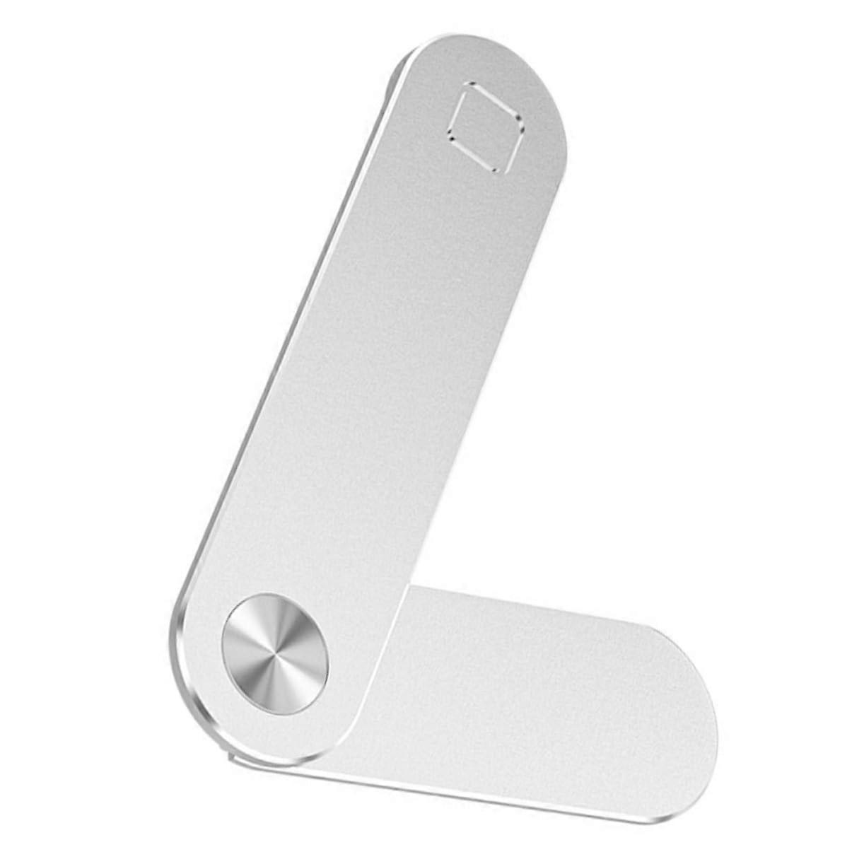 Magnetic Laptop Phone Holder with Foldable Design, Adjustable Angle and Easy Installation
