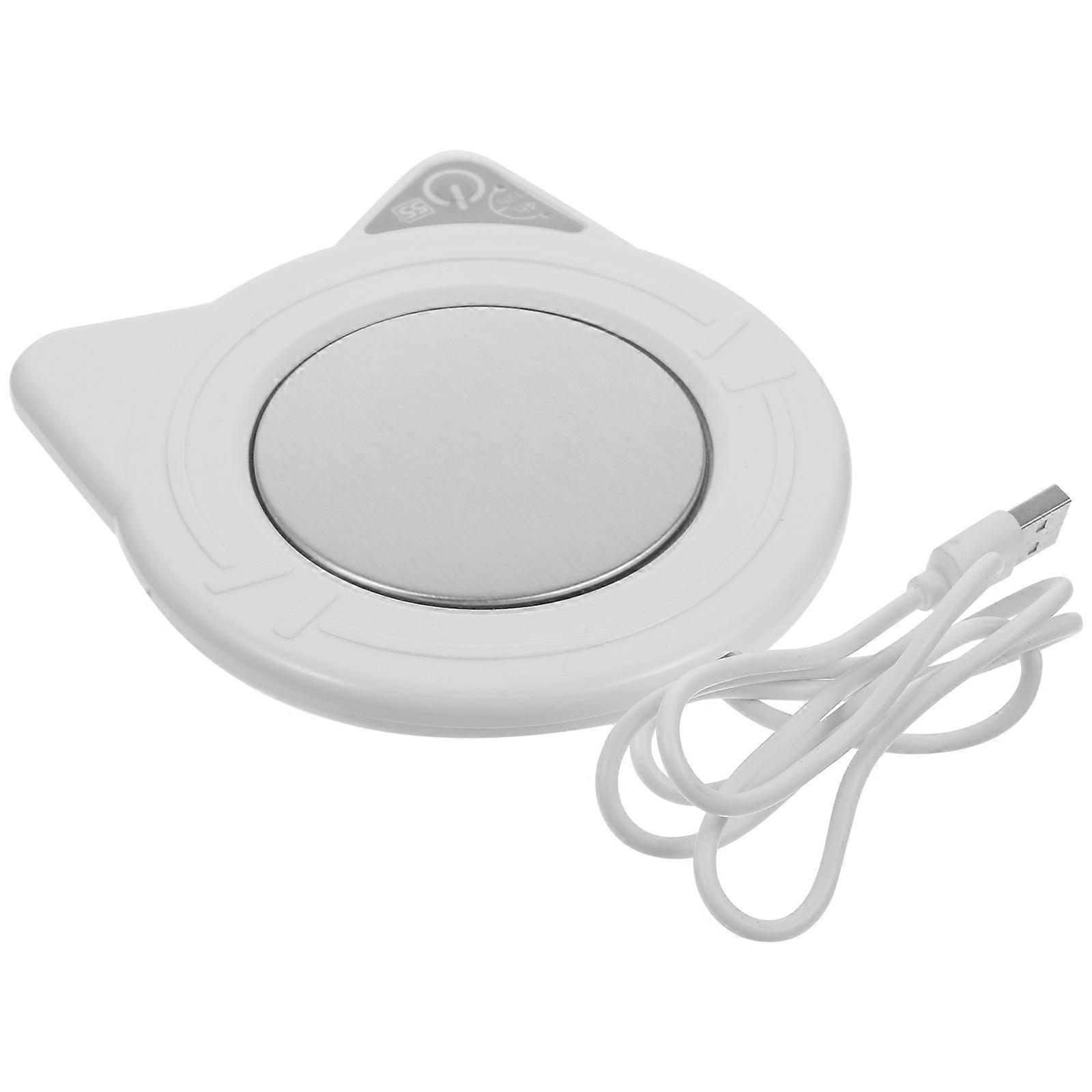 Heating Coaster Mug Warmer for Home Use 1Set USB Charging Constant Temperature