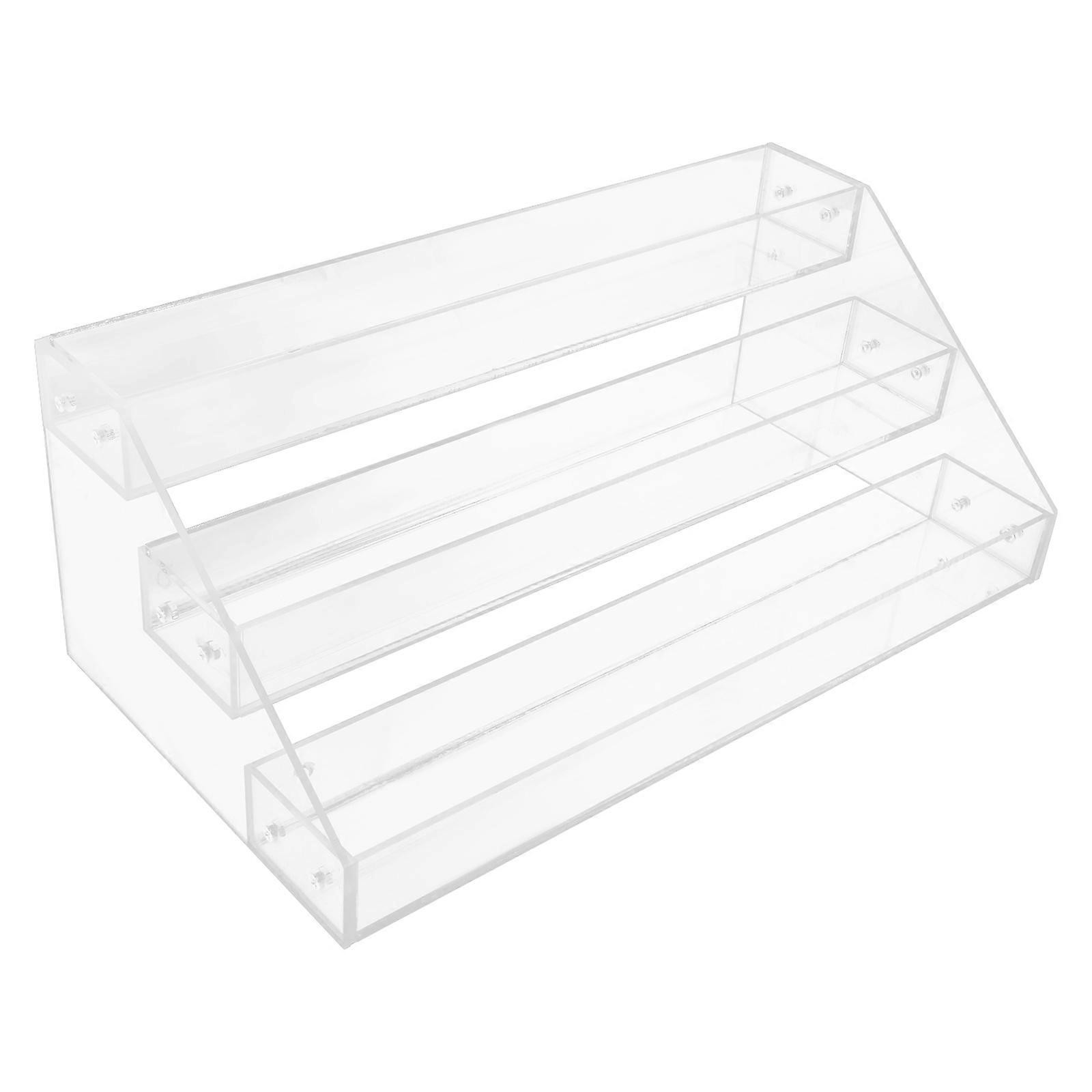 Countertop Transparent Acrylic Spice Rack Organizer for Kitchen