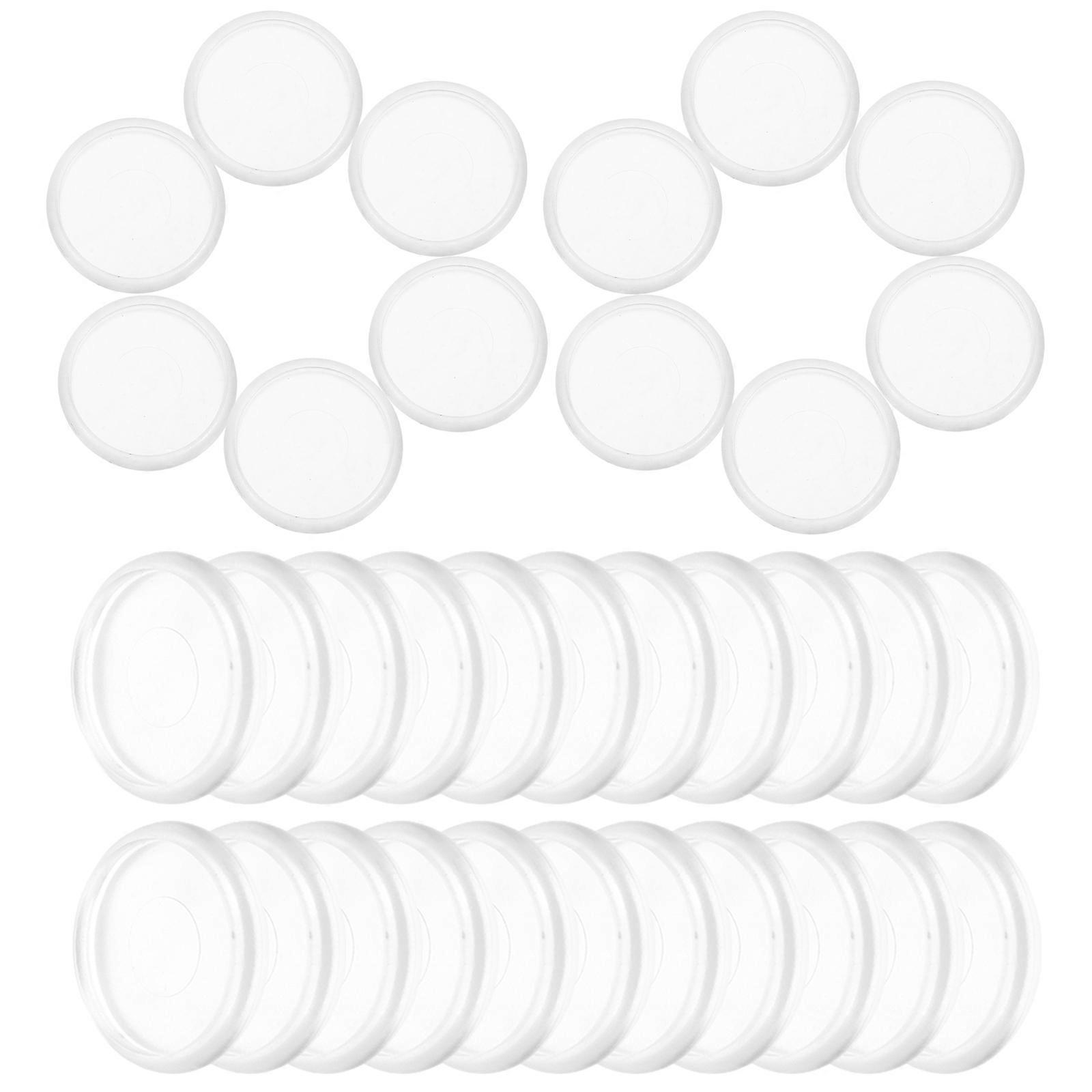 Plastic Binder Rings Book Binding Discs for DIY Notepads 44Pcs Set