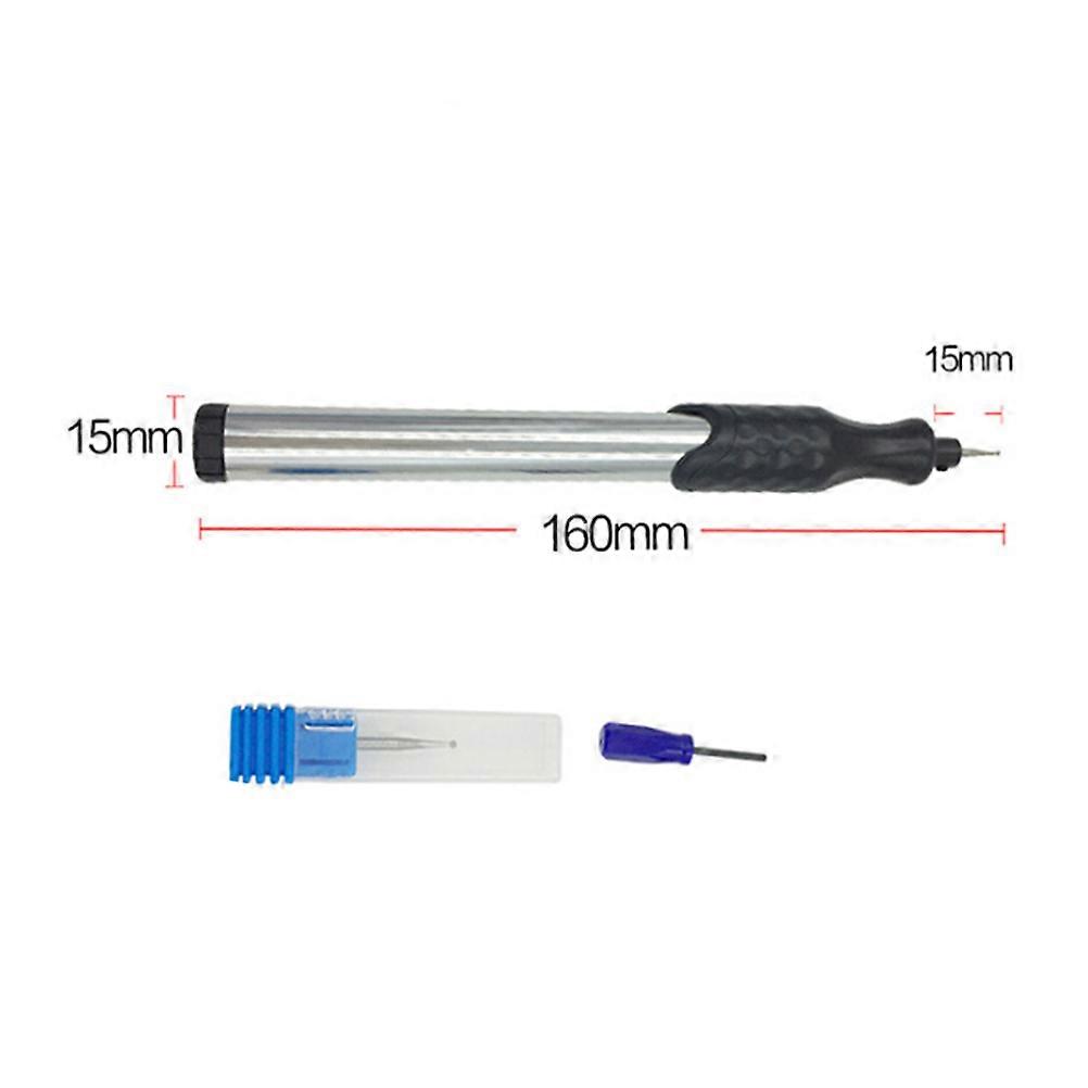 DIY Electric Etching Tool Ideal For Valuables Identification Compact Silver Engraver Pen With Powerful Motor 1Pack