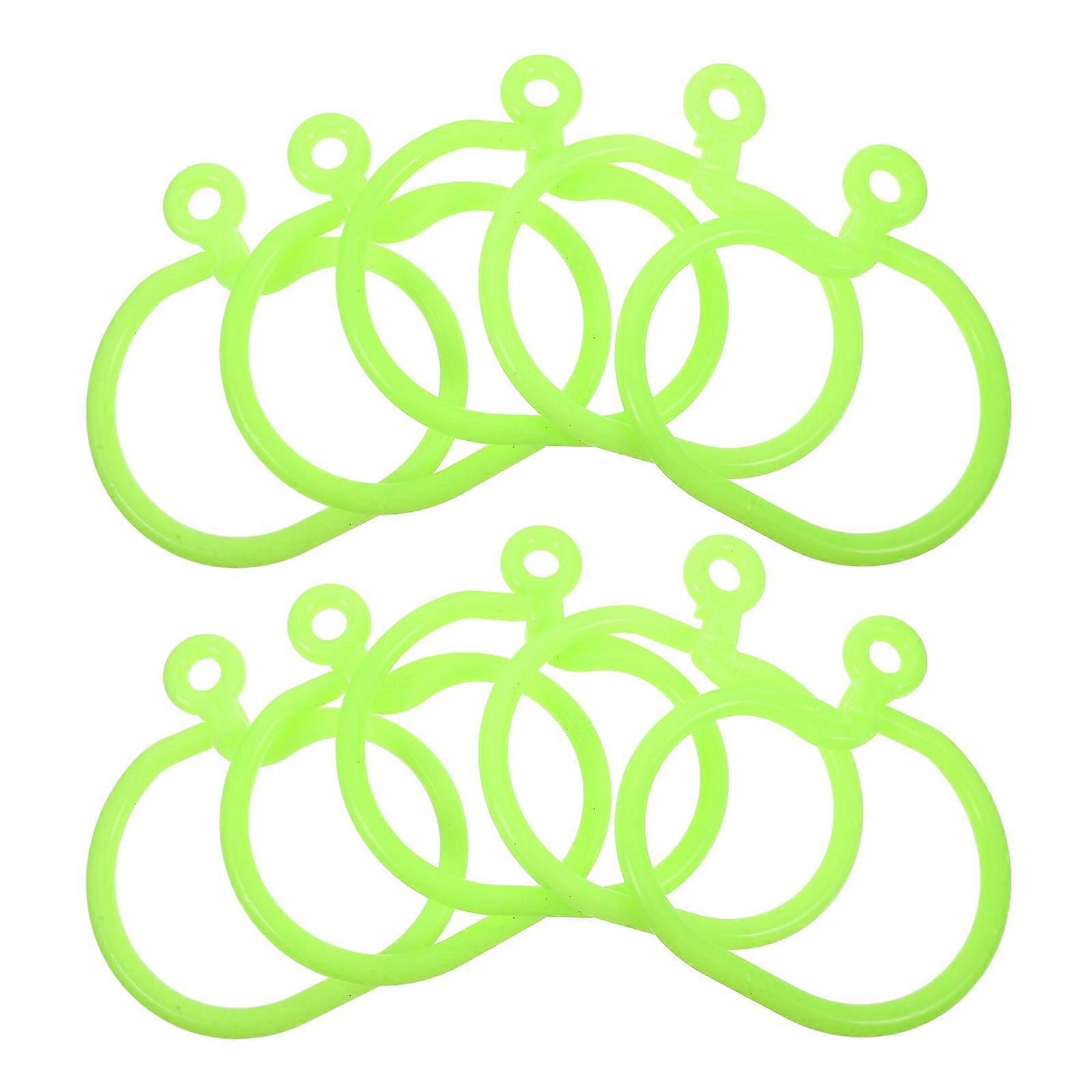 Plastic Cow Nose Ring for Traction and Control 10Pcs