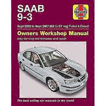 Saab 9-3 palvelun ja manuaalinen korjaus