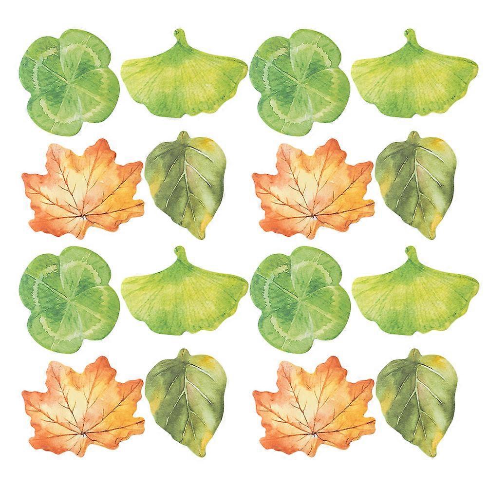 120 Sheets Tree Leaf Self-Stick Note Pads for Home Office Use