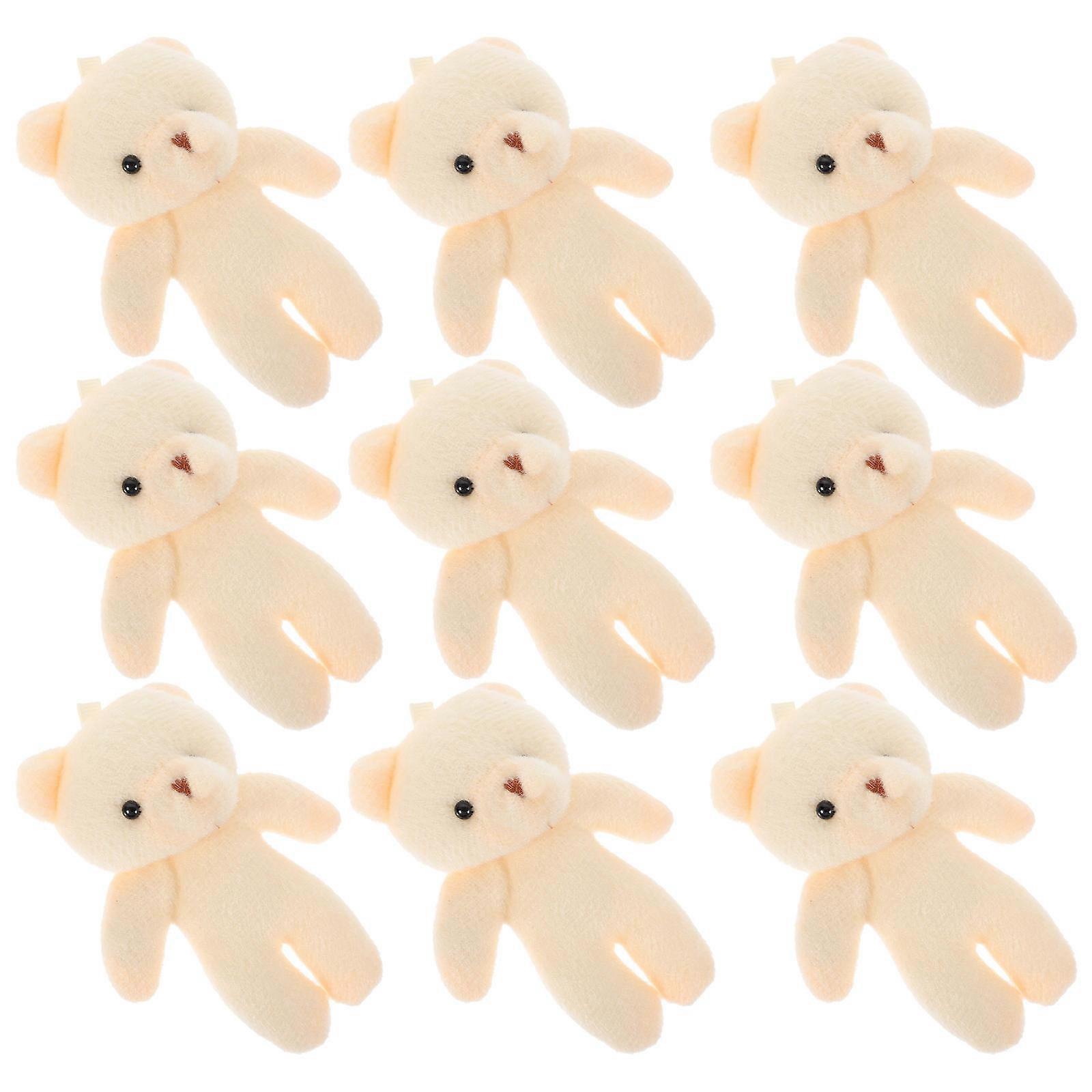 12Pcs Decorative Bear Figurines Adorable Tiny Bears Multi-function Bear Decors