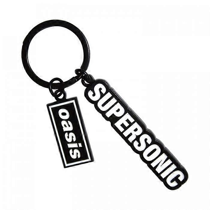 Oasis Supersonic Logo Keyring