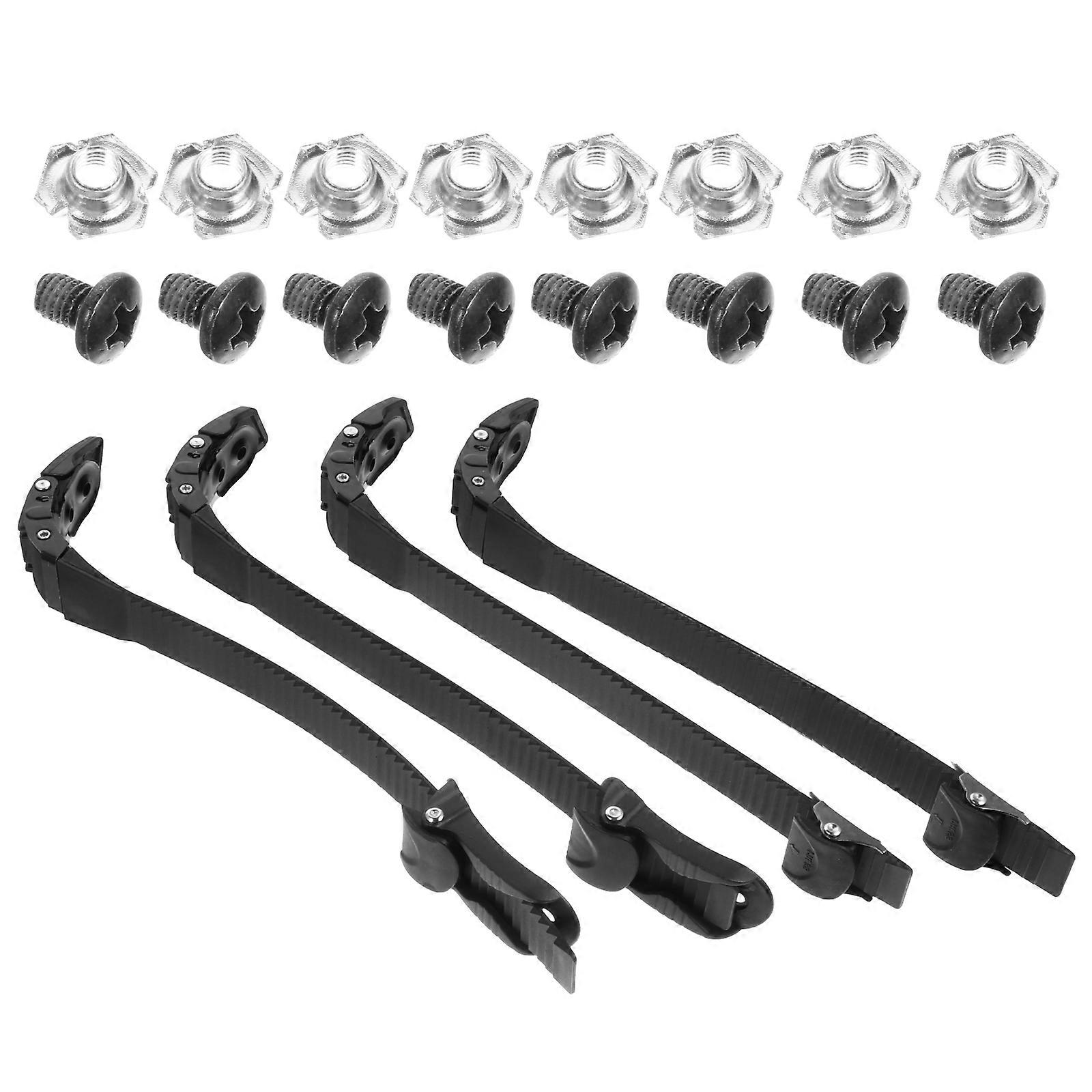 Roller Skating Shoes Strap Adjustable Buckle for Skates 2Pcs Set
