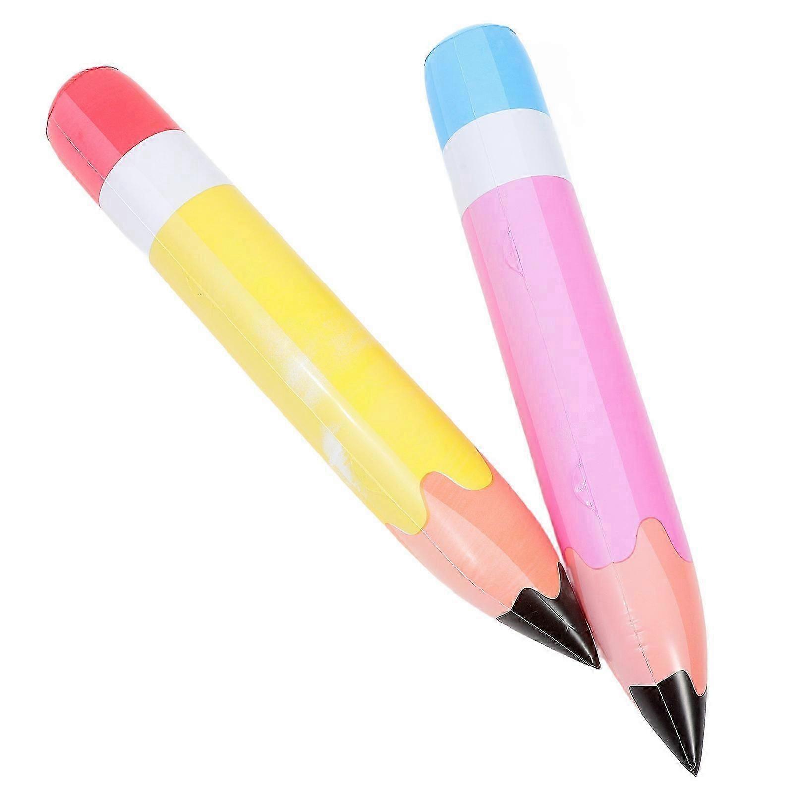 Giant Inflatable Crayon 2Pcs PVC for Tricking Multi