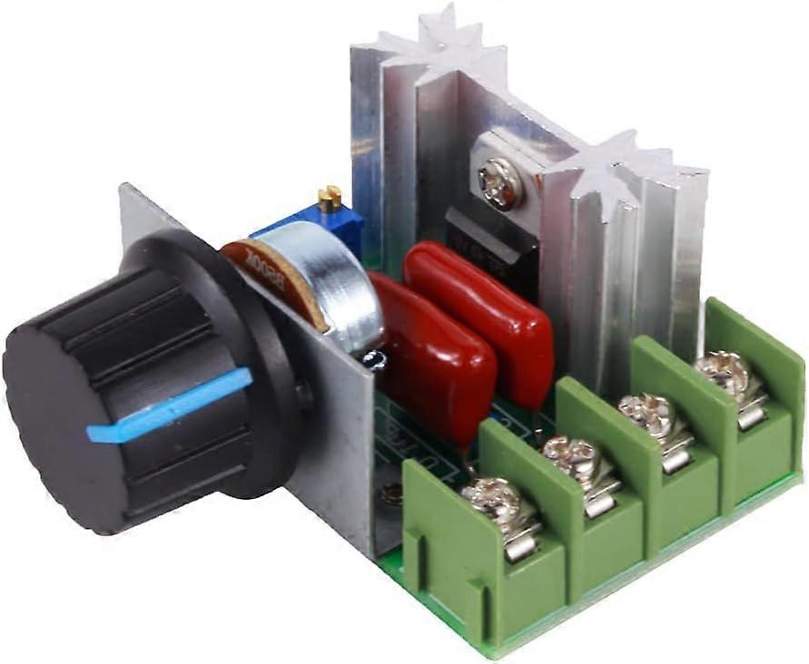Adjustable Motor Speed Controller Board Speed Switch Module Variable Voltage Regulator 2000W AC 50-220V 25A Pulse Width Modulator