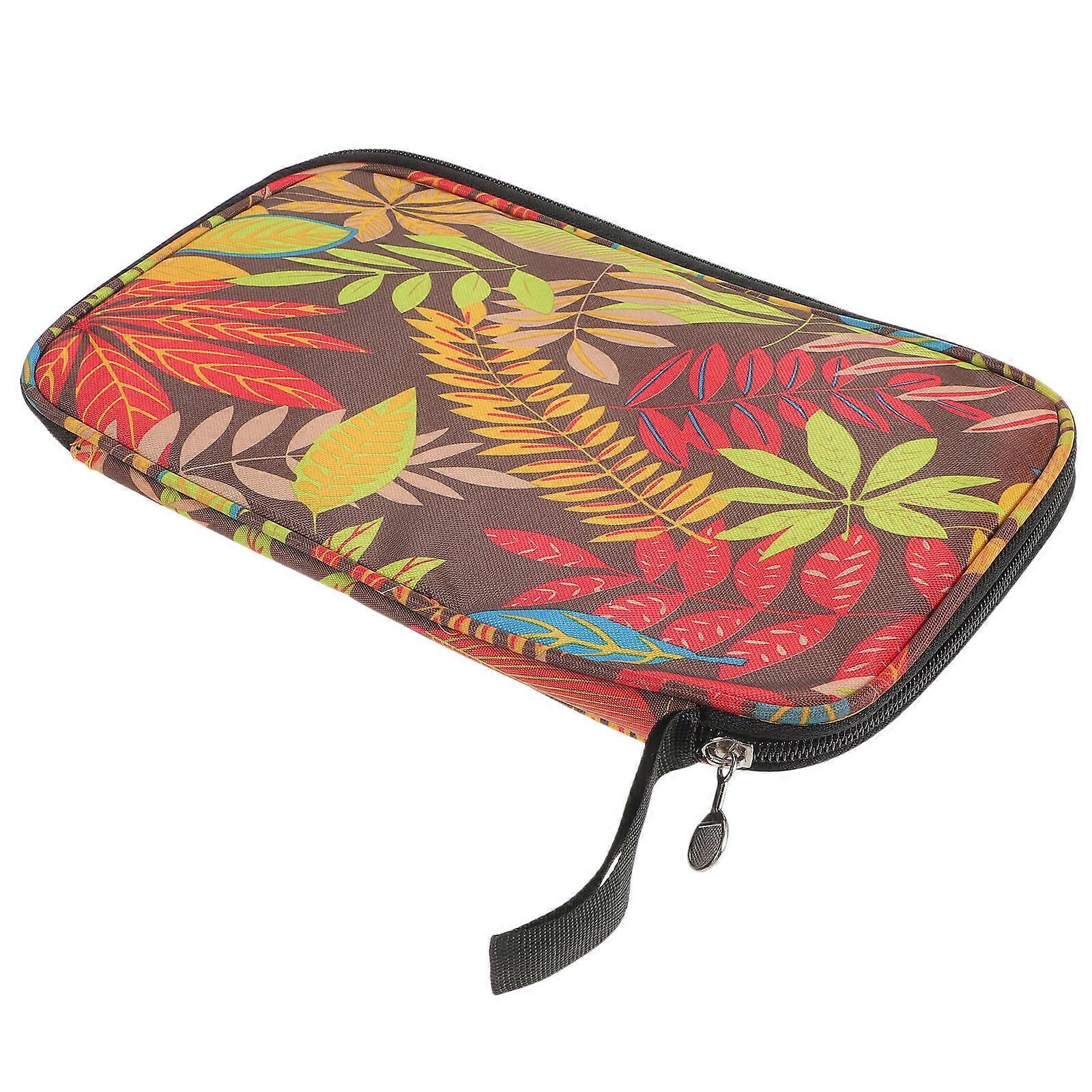 Yellow Table Tennis Racket Bag for Storage Use 1Set Practical Protector