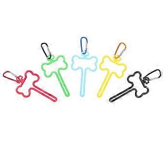 Dog Poop Bag Holder compatible with Walking Convenience 10Pcs Mixed Colors