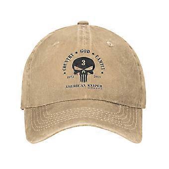 Vintage Chris Kyle American Sniper Tribute Baseball Cap Men Women Distressed Washed Sun Cap Navy Seals Team 3 Outdoor Gift Hats