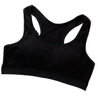 Wheel-free Crop Tops Bra For Teen Girls Wide Shoulder Strap Training Underwear