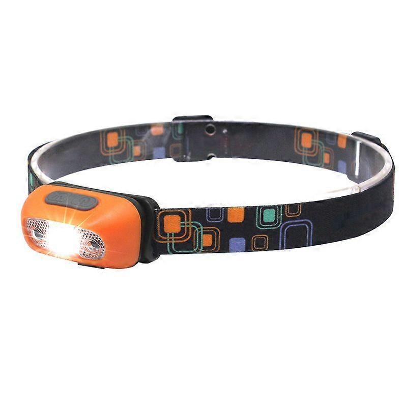 Outdoor LED Headlamp with Motion Sensor, Waterproof, Type-C Charging