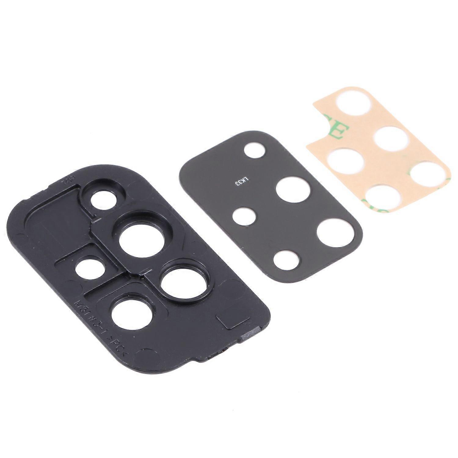 Back Camera Lens Cover Black for Samsung Galaxy M51 Replacement Part