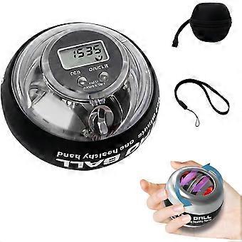 TorqueBall Hand Exerciser with Counter - Auto-Start Gyroscopic Wrist Trainer for Seniors and Hand Strength