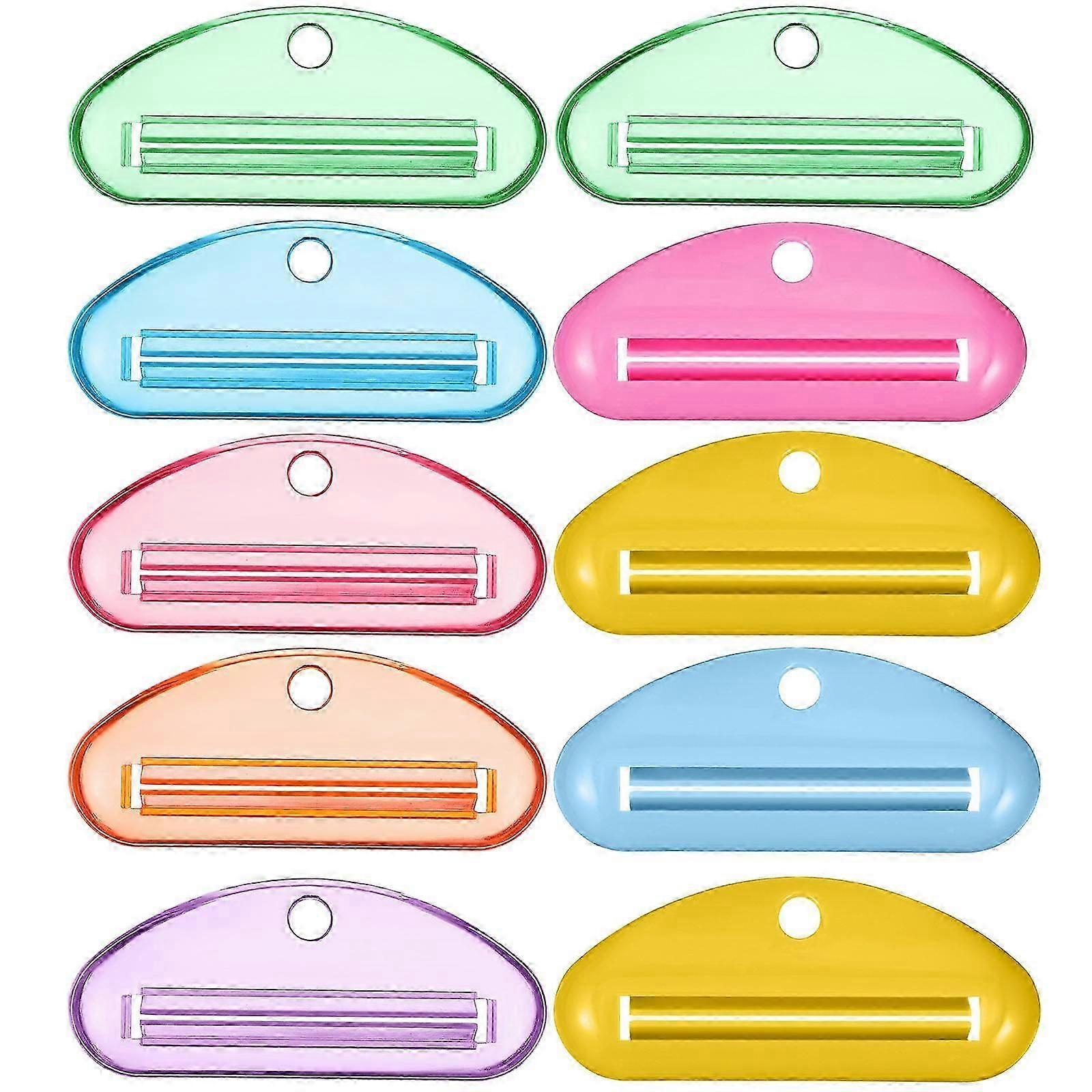 10 Pcs Toothpaste Squeezers Toothpaste Tube Squeezer For Bathroom Makeups