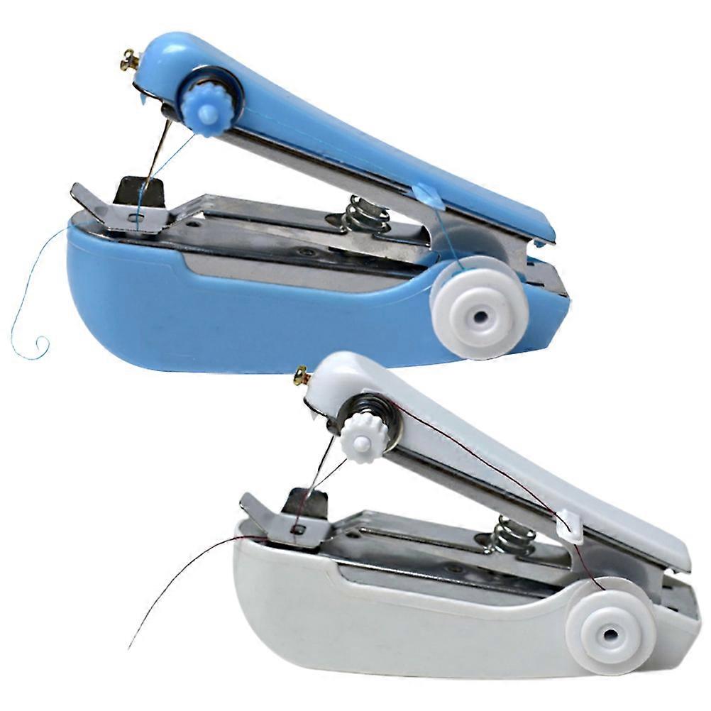 2Pcs Household Small Sewing Machine Sewing Machine Crafting Mending Machine