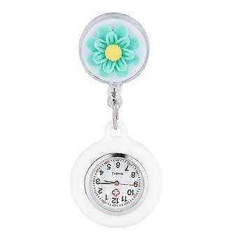 Round Nurse Watch Exquisite Pocket Watch Durable Hanging Watch compatible with Decor