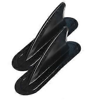 2Pcs Surfbrett Schwanz Flügel PVC Wasser Fin Stand-up Paddle Surfen Bord Stabilisator