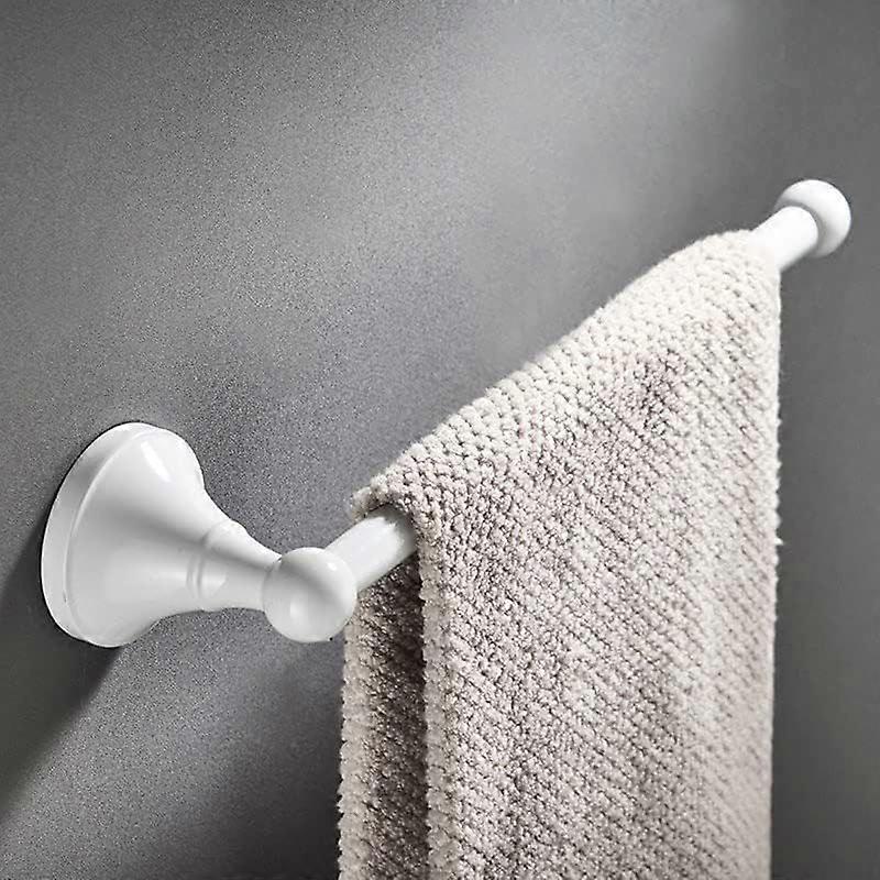 Bathroom Shelves White Hardware Set, Brass Creative Wall Mounted Robe