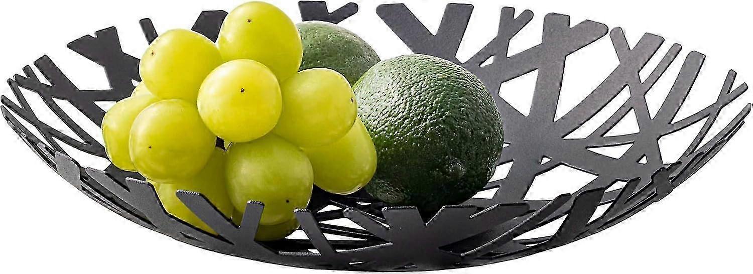 Fruit Bowl - Tower - black