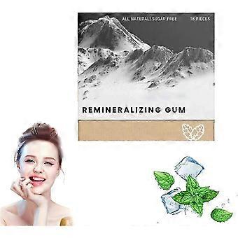 Remineralizing Gum, Remineralizing Gum Chewing Gum, Organic Mastic Mint Miracle