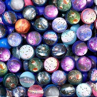 Compatible with size 32 bouncy ball, starry sky paper card ball, children's gashapon machine toy, bouncy ball, jumping ball, gift.